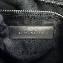 Load image into Gallery viewer, Givenchy 4G Logo Shoulder Bag Black Nylon Canvas
