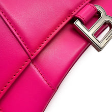 Load image into Gallery viewer, BALENCIAGA Hourglass Small 2WAY Bag Pink593546 Leather
