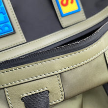Load image into Gallery viewer, FENDI Backpack Khaki/Multicolor7VZ037 SIU Nylon Leather
