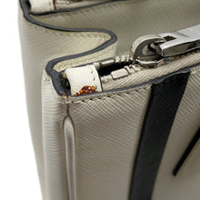 Load image into Gallery viewer, PRADA Galleria 2WAYBag White/Black1BA863 Leather
