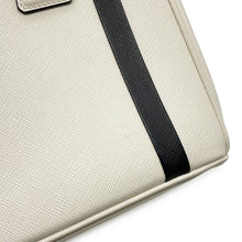 Load image into Gallery viewer, PRADA Galleria 2WAYBag White/Black1BA863 Leather
