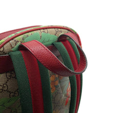 Load image into Gallery viewer, GUCCI GG Supreme Tian Backpack Beige/Red/Multicolor427042 GG Supreme Leather
