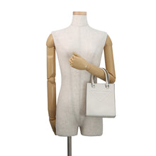 Load image into Gallery viewer, PRADA Triangle Mini 2WAY Bag White1BA333 Leather
