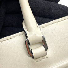 Load image into Gallery viewer, PRADA Triangle Mini 2WAY Bag White1BA333 Leather
