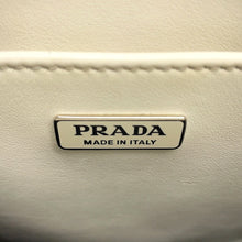Load image into Gallery viewer, PRADA Triangle Mini 2WAY Bag White1BA333 Leather
