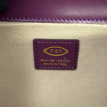 Load image into Gallery viewer, TOD’S TTimeless Shoulder Bag PurpleBWTSPB0000GT7L232 Leather
