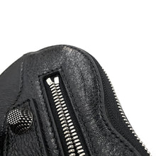 将图像加载到图库查看器中，BALENCIAGA Lucagol Heart Pouch Black7716741VG9Y1000 Leather
