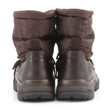 将图像加载到图库查看器中，Dior Oblique Mirage Snow Boots Peter Doig Collaboration Brown3BO267ZLP Nylon Leather Size 41
