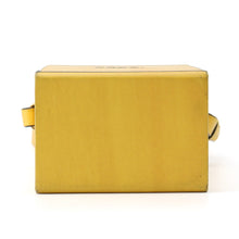 将图像加载到图库查看器中，FENDI Box Shoulder Bag Yellow7VA519 ADP6 Leather
