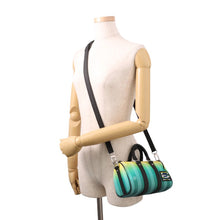 Load image into Gallery viewer, LOUIS VUITTON Keepall Green/YellowM59949 Damier stripe Size XS

