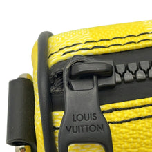Load image into Gallery viewer, LOUIS VUITTON Keepall Green/YellowM59949 Damier stripe Size XS

