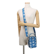 Load image into Gallery viewer, PRADA Marine print 2-way bag Blue/White2VH067 Leather

