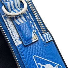 Load image into Gallery viewer, PRADA Marine print 2-way bag Blue/White2VH067 Leather
