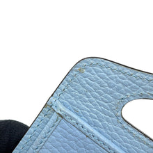 将图像加载到图库查看器中，GUCCI Double G Chain wallet Light Blue701074 Leather

