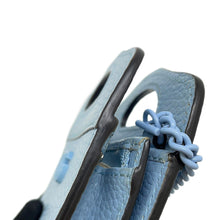将图像加载到图库查看器中，GUCCI Double G Chain wallet Light Blue701074 Leather
