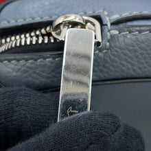 Load image into Gallery viewer, Christian Louboutin Venetian Reporter Cross Body Bag Blue Gray3205096 Leather
