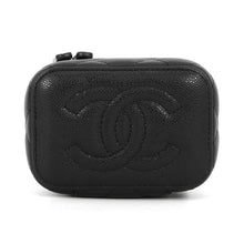 Load image into Gallery viewer, CHANEL Matelasse Chain Shoulder Vanity BlackAP2158 Caviar Leather
