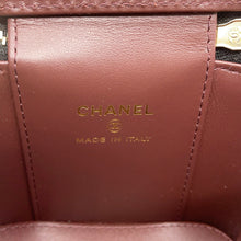 Load image into Gallery viewer, CHANEL Matelasse Chain Shoulder Vanity BlackAP2158 Caviar Leather
