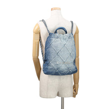 Load image into Gallery viewer, CHANEL CHANEL22 Backpack BlueAS3859 Denim
