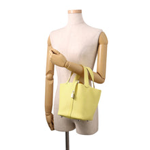 将图像加载到图库查看器中，HERMES Picotin Lock Limoncello Taurillon Clemence Size PM
