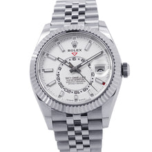 将图像加载到图库查看器中，ROLEX Sky-Dweller W42mm Stainless Steel K18WG White Dial336934
