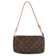 将图像加载到图库查看器中，LOUIS VUITTON Pochette Accessoires BrownM40712 Monogram
