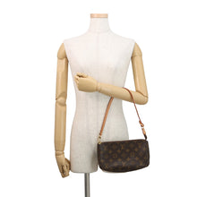 将图像加载到图库查看器中，LOUIS VUITTON Pochette Accessoires BrownM40712 Monogram
