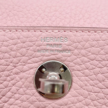 Load image into Gallery viewer, HERMES Lindy Verso Rose Sakura/Grisper Taurillon Clemence Size Mini
