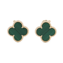 将图像加载到图库查看器中，Van Cleef &amp; Arpels Vintage Alhambra EarringVCARO3QL00 18K Yellow Gold
