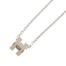 将图像加载到图库查看器中，HERMES Pop Ash Necklace Size Mini Marong rasse Metal Lacquer
