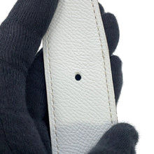 Load image into Gallery viewer, HERMES Belt Size 95 White/Blue Atoll Epsom
