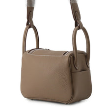 Load image into Gallery viewer, HERMES Lindy Etoupe Taurillon Clemence Size Mini
