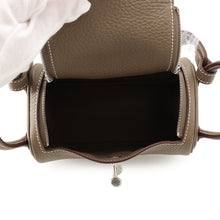 Load image into Gallery viewer, HERMES Lindy Etoupe Taurillon Clemence Size Mini
