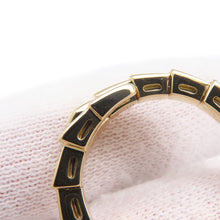 将图像加载到图库查看器中，BVLGARI Serpenti Viper Ring Size S (Approximately size 8-10)357482 18K Yellow Gold

