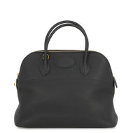 HERMES Bolide Black Taurillon Clemence Size 35