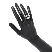将图像加载到图库查看器中，HERMES Chaine d'Ancre Double Row Ring Size 52/#12 SV925
