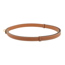 将图像加载到图库查看器中，HERMES Kelly Belt Size 18 Gold Epsom
