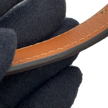 将图像加载到图库查看器中，HERMES Kelly Belt Size 18 Gold Epsom
