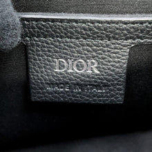 Load image into Gallery viewer, Dior Oblique Saddle Flap Messenger Bag Black2ADCA435YKS_H03E Canvas Calf Leather Size Mini
