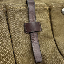 Load image into Gallery viewer, PRADA Route Shoulder Bag Khaki/Brown1BE106 Canvas Leather Size Mini
