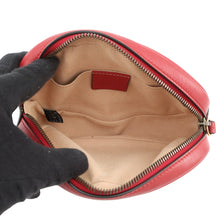 Load image into Gallery viewer, GUCCI GG Marmont Waist Bag Red476434 Leather
