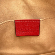 Load image into Gallery viewer, GUCCI GG Marmont Waist Bag Red476434 Leather
