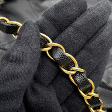 Load image into Gallery viewer, CHANEL CHANEL22 ChainTote Bag BlackAS3260 Caviar Leather Size Small
