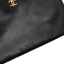 Load image into Gallery viewer, CHANEL CHANEL22 ChainTote Bag BlackAS3260 Caviar Leather Size Small
