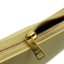 Load image into Gallery viewer, CELINE Ava Shoulder Bag Yellow193953DGQ Leather
