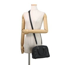 Load image into Gallery viewer, LOEWE Repeat Anagram Amazona Black301.55.L01 Leather Size Small
