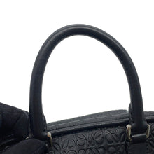 Load image into Gallery viewer, LOEWE Repeat Anagram Amazona Black301.55.L01 Leather Size Small
