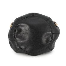 将图像加载到图库查看器中，BALENCIAGA giant mini pom pom Black285439 Leather
