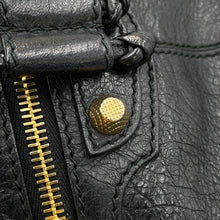 将图像加载到图库查看器中，BALENCIAGA giant mini pom pom Black285439 Leather

