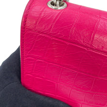 Load image into Gallery viewer, SAINT LAURENT PARIS Kate ChainShoulder Pink354119 Croco embossed leather Size Medium
